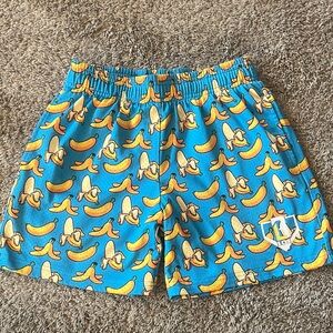 Baseball Lifestyle 101 Boys Banana Shorts Medium